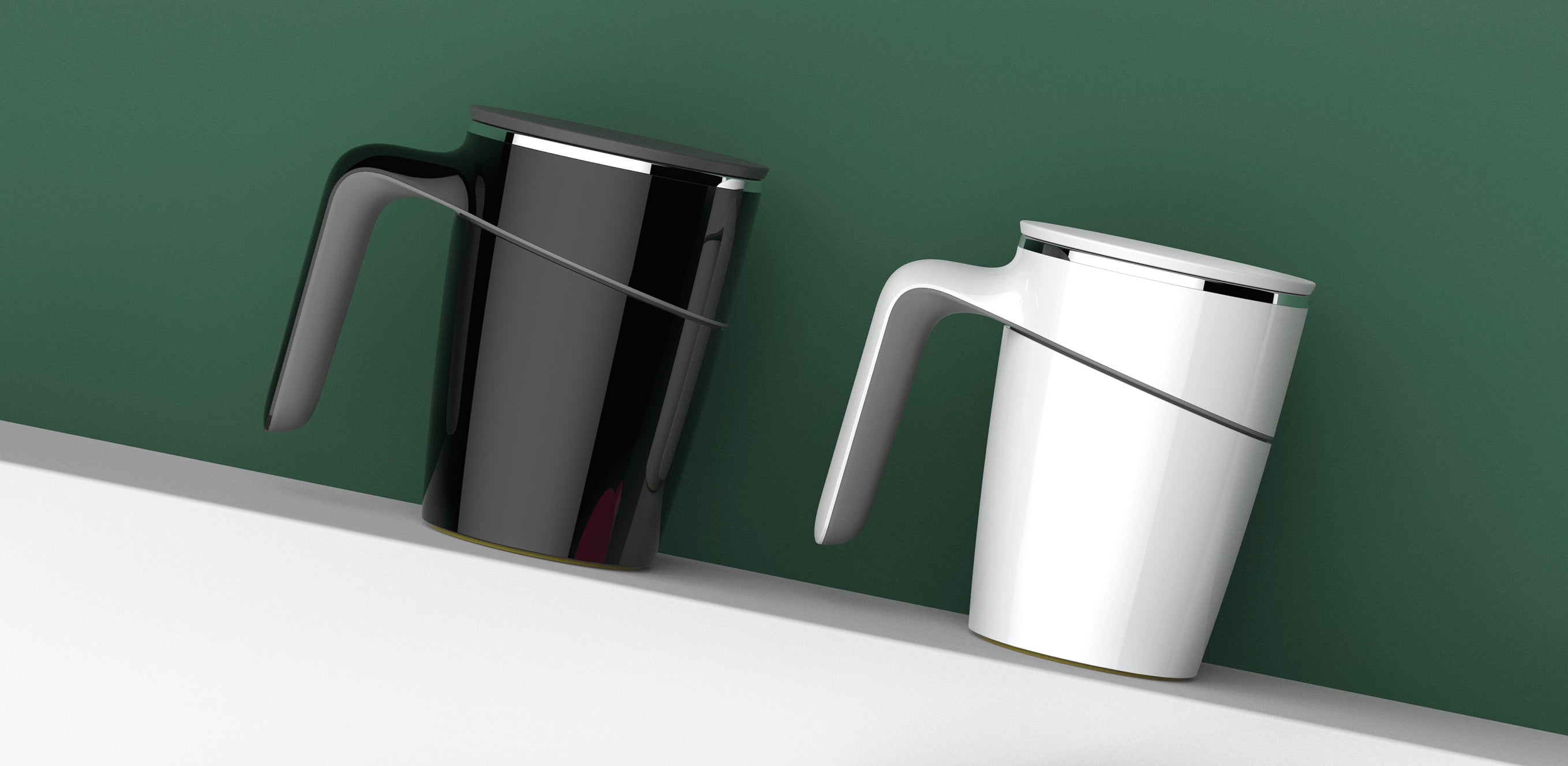Anti-Spill Mug - Black